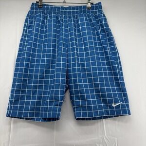 NIKE Men's Woven Flow Shorts Size Med 11" Inseam 28" Stretch Waist #585418-418